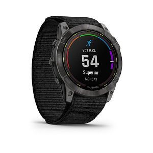 Garmin Enduro 2 PRO Sapphire Solar - Titan carbon gray DLC / black nylon band