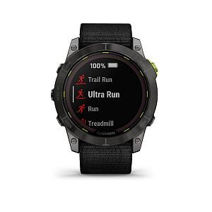 Garmin Enduro 2 PRO Sapphire Solar - Titan carbon gray DLC / black nylon band