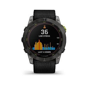 Garmin Enduro 2 PRO Sapphire Solar - Titan carbon gray DLC / black nylon band