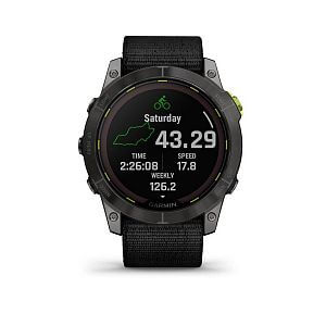 Garmin Enduro 2 PRO Sapphire Solar - Titan carbon gray DLC / black nylon band