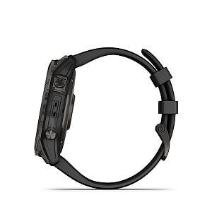 Garmin Fenix 7X PRO Sapphire Solar - grey DLC titanium / black band outdoor hodinky