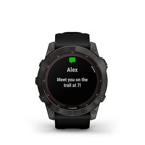 Garmin Fenix 7X PRO Sapphire Solar - grey DLC titanium / black band zprávy