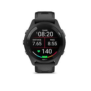 Garmin Forerunner® 265 - luneta Black, pouzdro Black, řemínek silicone Black/Gray aktivita