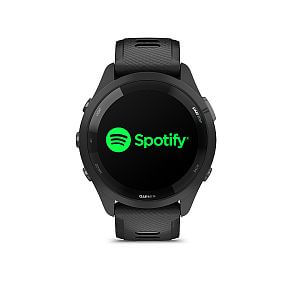 Garmin Forerunner® 265 - luneta Black, pouzdro Black, řemínek silicone Black/Gray hudba přehrávač spotify