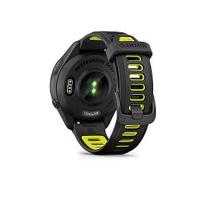 Garmin Forerunner® 265S, luneta Black, pouzdro Black, řemínek silicone Black/Yellow sensor tepu