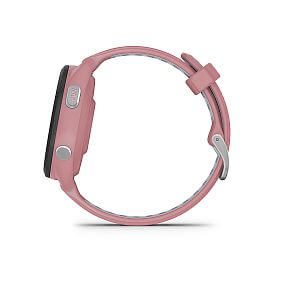 Garmin Forerunner® 265S, luneta Black, pouzdro Pink, řemínek silicone Pink/Grey sportwatch