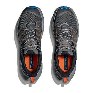 Hoka Anacapa 2 Low GTX M satellite grey / black pánské nízké turistické boty svršek