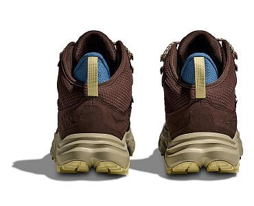 Hoka Anacapa 2 Mid GTX M walnut / oyster mushroom detail  pata