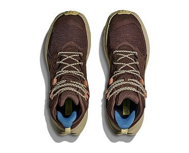 Hoka Anacapa 2 Mid GTX M walnut / oyster mushroom horní pohled 