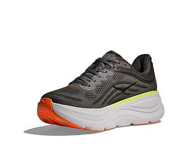 Hoka Bondi 9 M asphalt grey / gravel pánské objemové běžecké boty na silnici