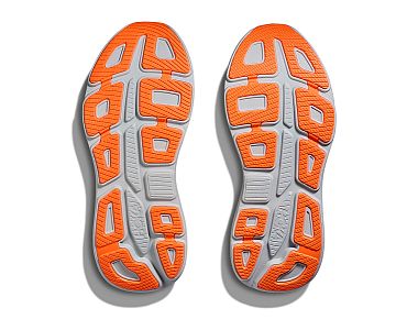 Hoka Bondi 9 M asphalt grey / gravel pánské objemové silniční běžecké boty podrážka