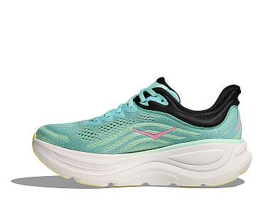 Hoka Bondi 9 W blue spark / mint fluorite dámské objemové běžecké silniční boty tlumené