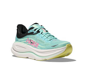 Hoka Bondi 9 W blue spark / mint fluorite dámské objemové běžecké tlumené silničky