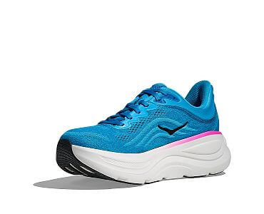 Hoka Bondi 9 W skyward blue / neon fuchsia dámské běžecké objemové silniční boty
