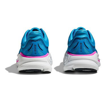 Hoka Bondi 9 W skyward blue / neon fuchsia dámské běžecké tlumené silniční boty paty