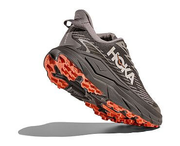 Hoka Challenger 8 GTX W cement / gravel dámské běžecké trailové univerzální nepromokavé boty