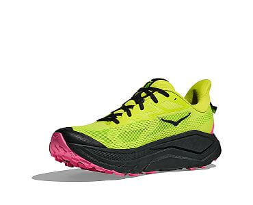 Hoka Challenger 8 M neon hoka citrus / black boční pohled