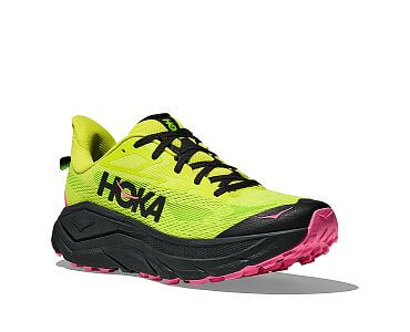 Hoka Challenger 8 M neon hoka citrus / black boční pohled