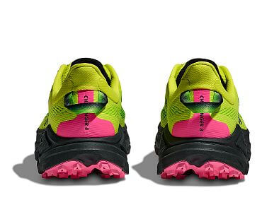 Hoka Challenger 8 M neon hoka citrus / black detail pata