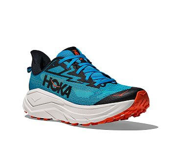Hoka Challenger 8 M skyward blue / white pánské univerzální běžecké boty na silnici i do terénu