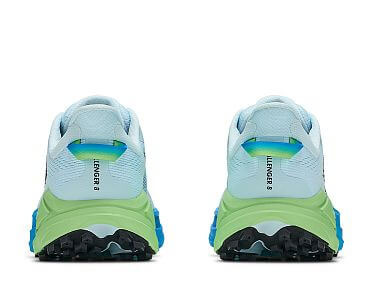 Hoka Challenger 8 Wide W glimmering blue / tart apple
