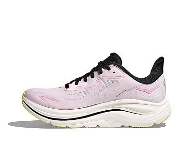 Hoka Clifton 10 W carnation / starlight glow dámské běžecké silniční boty boční pohled