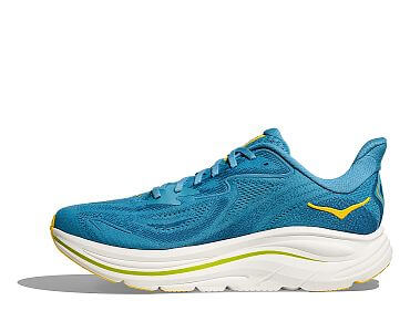 Hoka Clifton 10 Wide M alpine blue / foggy night pánské běžecké silniční boty boční pohled