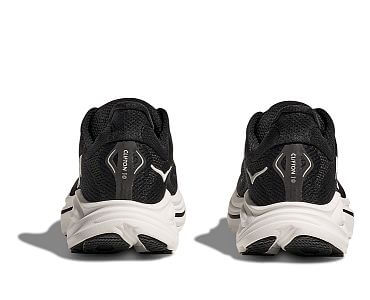 Hoka Clifton 10 Wide M black / white pánské běžecké silniční boty široká verze paty