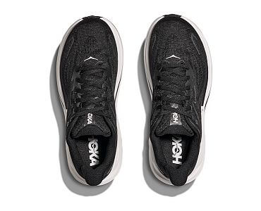 Hoka Clifton 10 Wide M black / white pánské běžecké silniční boty široká verze svršek