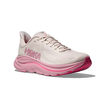 Hoka Clifton 10 Wide W rose cream / dried rose dámské běžecké silničky široká verze