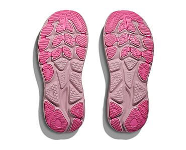 Hoka Clifton 10 Wide W rose cream / dried rose dámské běžecké silniční boty široká verze podrážka