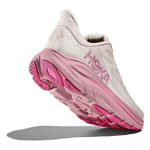 Hoka Clifton 10 Wide W rose cream / dried rose dámské běžecké silniční boty široká verze
