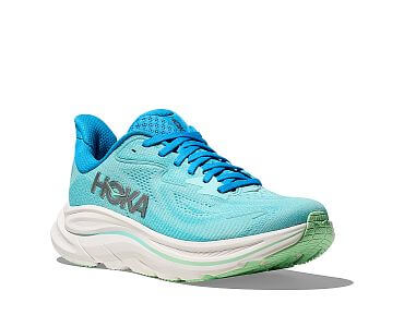 Hoka Clifton 10 Wide W skyward blue / cielo blue dámské boty na silniční běh