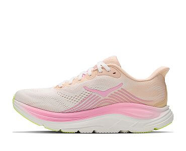 Hoka Clifton 11 W tangerine glow / white dámské běžecké silniční boty