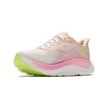Hoka Clifton 11 W tangerine glow / white dámské běžecké silniční boty