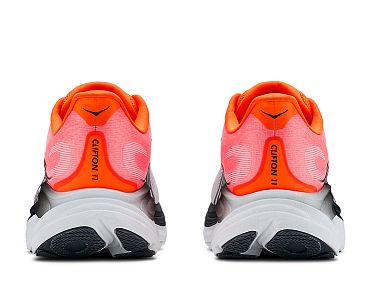 Hoka Clifton 11 Wide M neon tangerine / frost