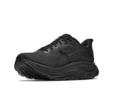 Hoka Clifton 11 Wide W black / black dámské běžecké silniční boty široká verze