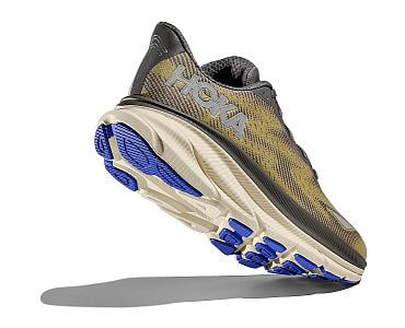 Hoka Clifton 9 GTX M gravel / eggshell pánské silniční nepromokavé běžecké boty