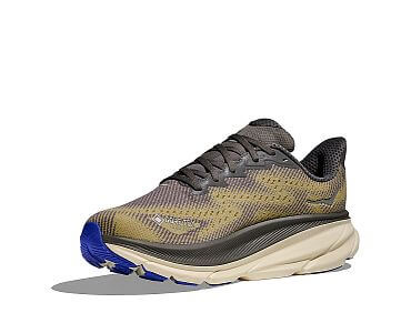 Hoka Clifton 9 GTX M gravel / eggshell pánské silniční nepromokavé běžecké boty