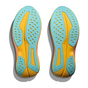 Hoka Mach 6 M frost / starlight glow pánské tempové běžecké silniční boty podrážka