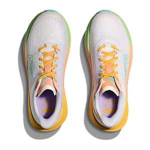 Hoka Mach 6 M frost / starlight glow pánské tempové běžecké silniční boty svršek