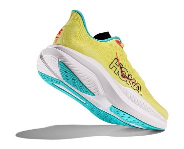 Hoka Mach 6 M yuzu / cielo blue pánské běžecké tempové silniční boty