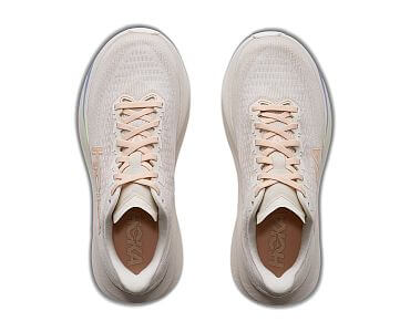 Hoka Mach 7 W oat milk / alabaster dámské běžecké tempové silniční boty svršek