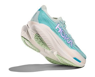 Hoka Mach X 2 W snow melt / blue spark dámské běžecké tempové silniční boty
