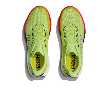 Hoka Mach X 3 M neon yuzu / squid ink