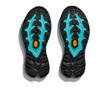 Hoka Mafate 5 M skyward blue / black pánské běžecké trailové boty podrážka