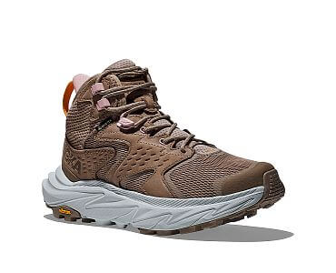 Hoka One One Anacapa 2 Mid GTX W dune / ice flow boční pohled