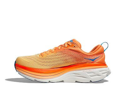 Hoka One One Bondi 8 M impala / mock orange boční pohled