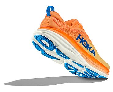 Hoka One One Bondi 8 M impala / mock orange boční pohled