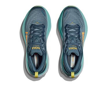 Hoka One One Bondi 8 M real teal / shadow horní pohled